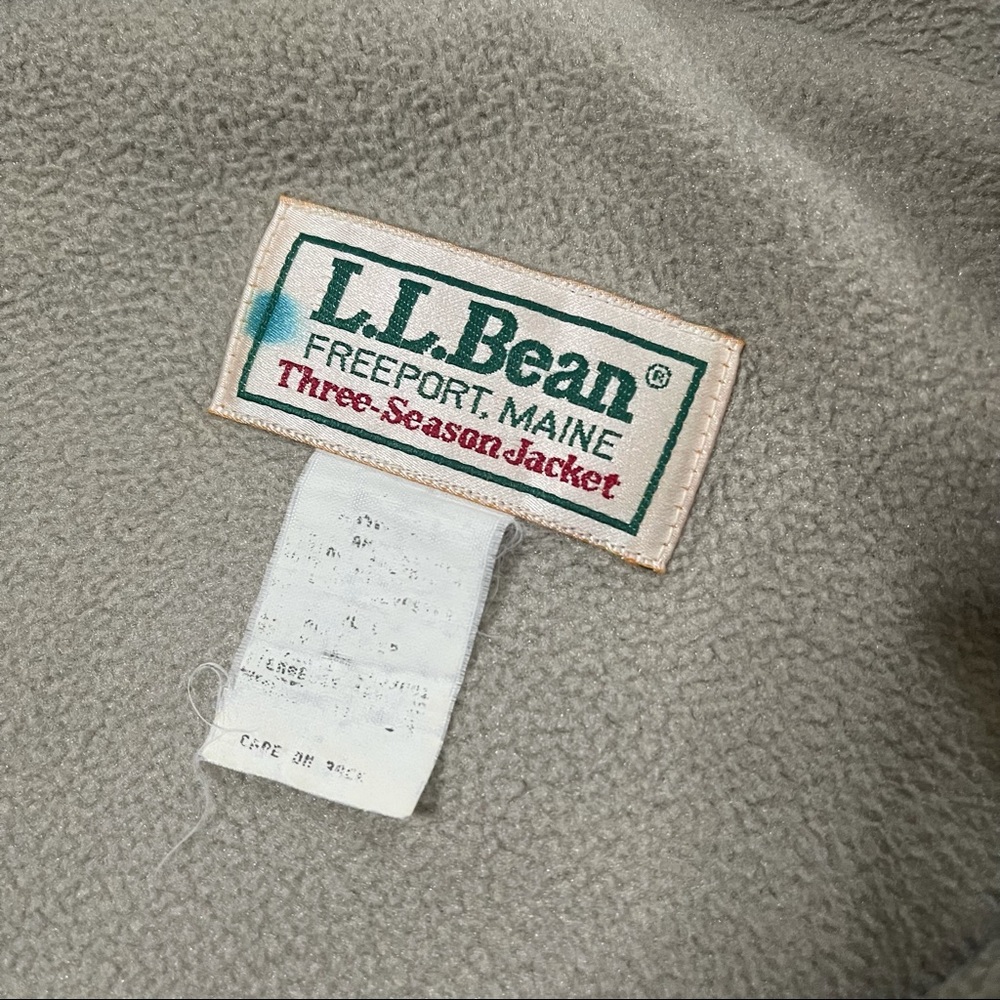 Vintage 90’s LL Bean Three Season Jacket - Picture 2 of 3